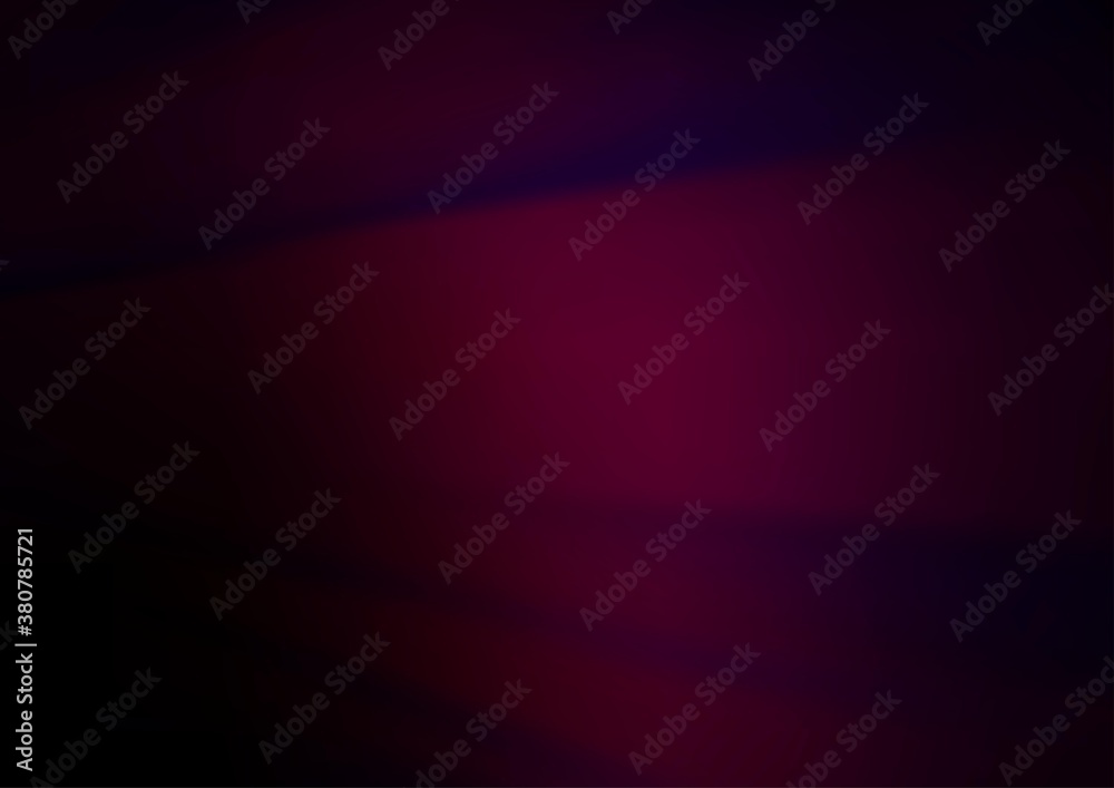 Obraz premium Dark Purple vector blurred shine abstract background. Colorful abstract illustration with gradient. Brand new design for your business.