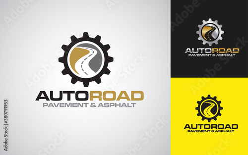 Illustration graphic vector of Asphalt repair logo design