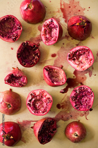 Juicing Pomegranate photo