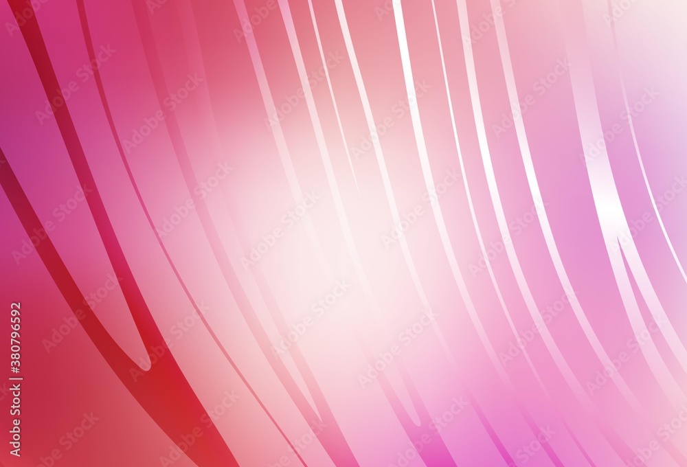 Light Pink vector pattern with bent lines. Light Pink vector pattern with bent lines.