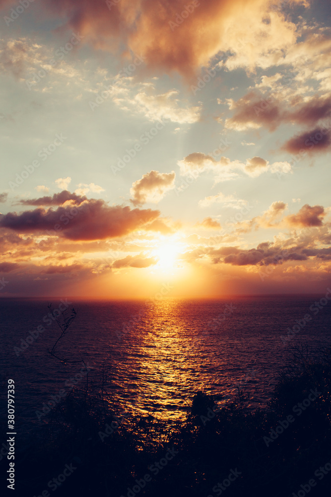 Sunrise on the sea Sunrise on the sea