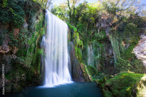 Caprichosa waterfall of the stone monastery