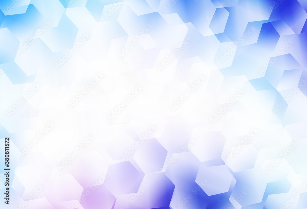 Light Pink, Blue vector abstract mosaic pattern. Light Pink, Blue vector abstract mosaic pattern.