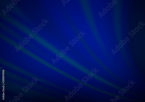Dark BLUE vector blur pattern. Colorful illustration in abstract style with gradient. The template can be used for your brand book.