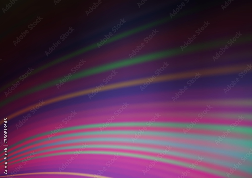 Obraz premium Dark Pink vector abstract bokeh pattern. Modern geometrical abstract illustration with gradient. The background for your creative designs.