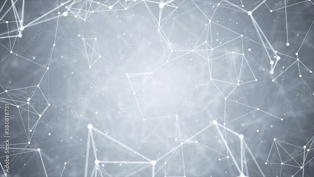 4K 3D abstract Plexus geometrical shapes animation. Connection web Loop Background. Digital, Communication Technology Network With Moving Triangles, Business video corporate presentation 4K 3D abstract Plexus geometrical shapes animation. Connection web Loop Background. Digital, Communication Technology Network With Moving Triangles, Business video corporate presentation