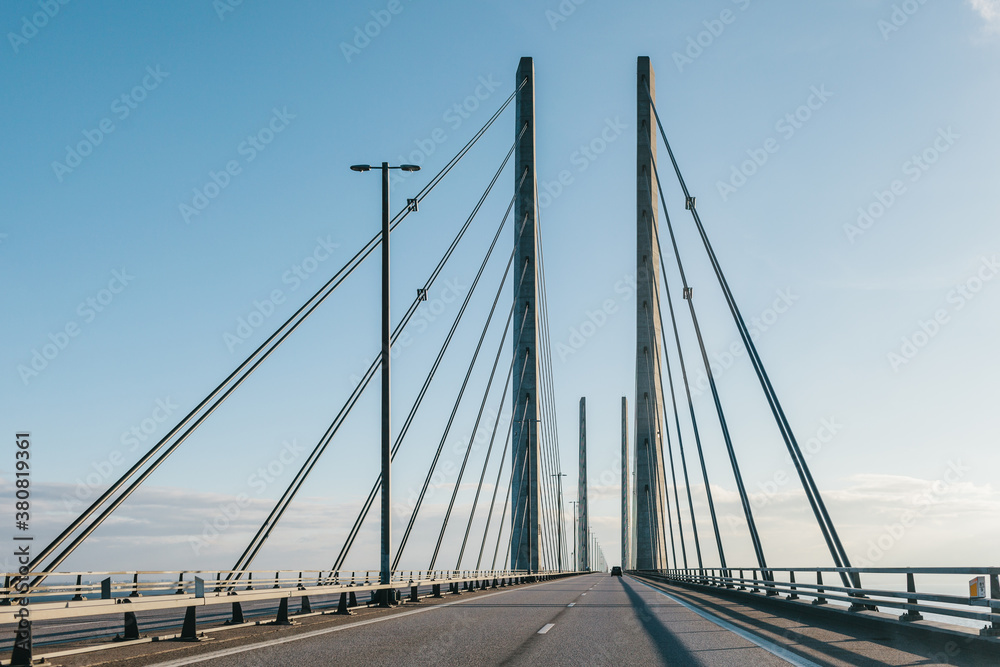 Bridge over ÔøΩ_resund connectin Sweden and Denmark Bridge over ÔøΩ_resund connectin Sweden and Denmark