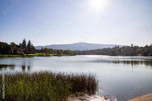 Fototapeta Naklejka Na Ścianę i Meble -  View over the Lake on a Sunny Day