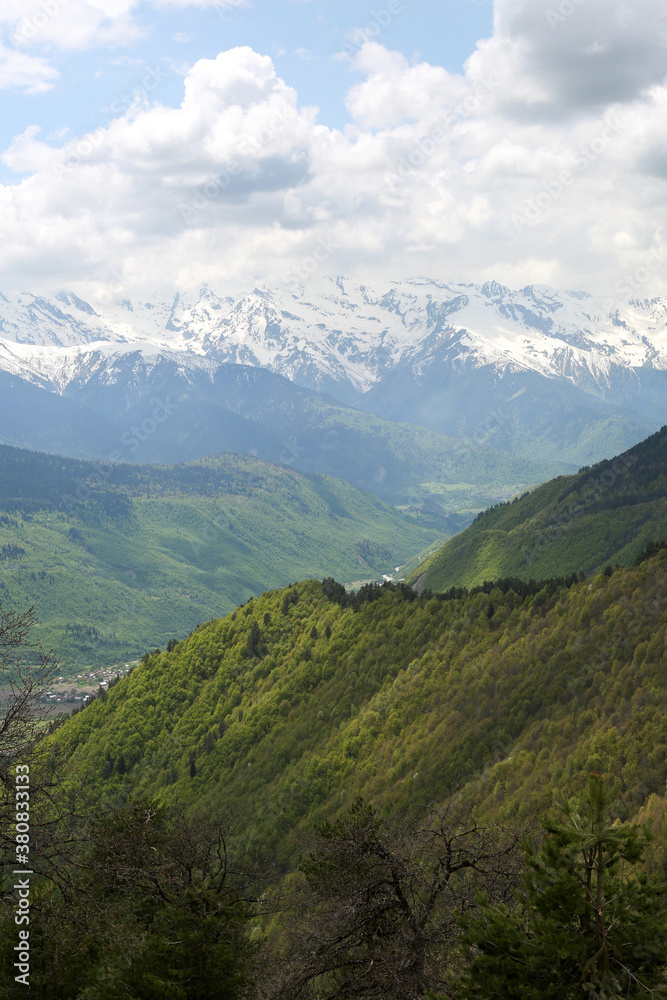 Mountainous view Mountainous view