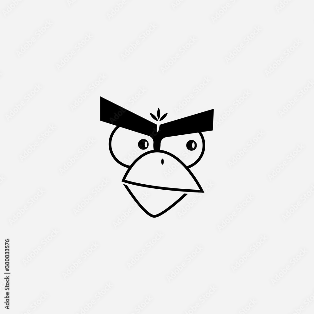 cartoon birdies face emoticon design cartoon birdies face emoticon design