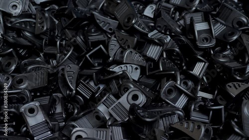 Modern production of plastic products.