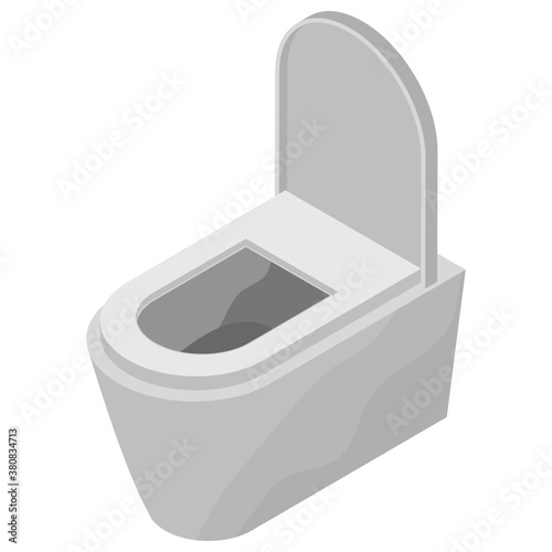 
Commode isometric icon 
