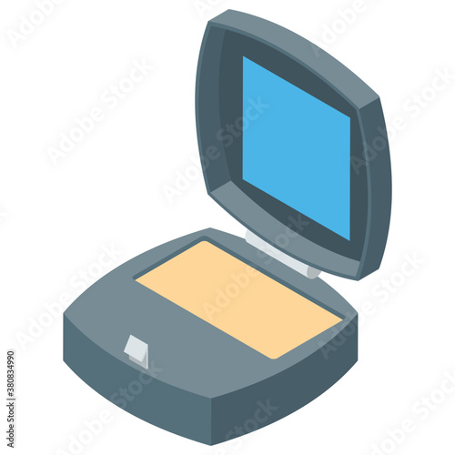 

Isometric vector of contouring palette
