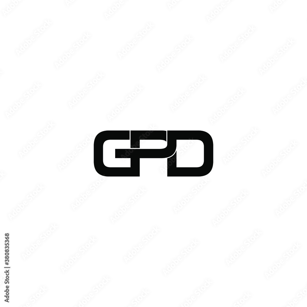 gpd letter original monogram logo design gpd letter original monogram logo design