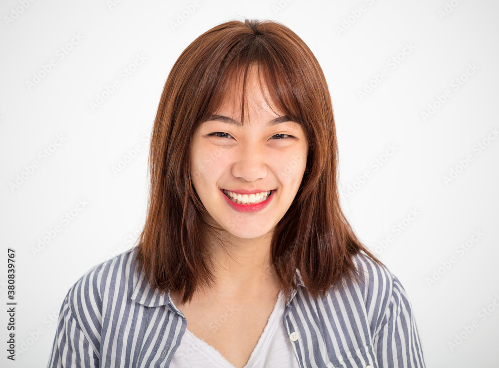 young happy teenager girl looking at camera young happy teenager girl looking at camera