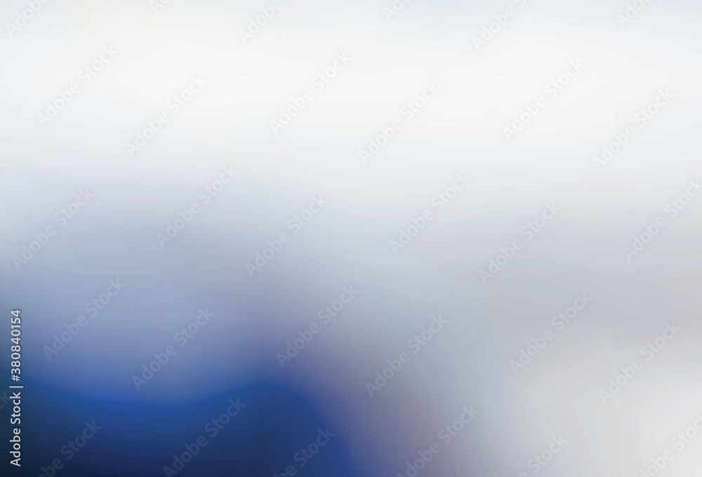 Fototapeta premium Light Gray vector glossy abstract backdrop.