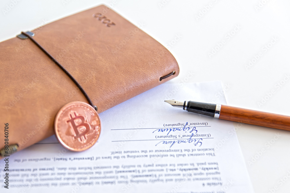Purchase bitcoin coins.