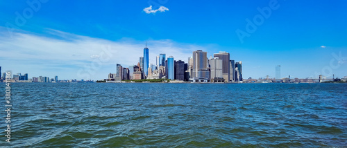 Lower Manhattan, View from Governors Island.