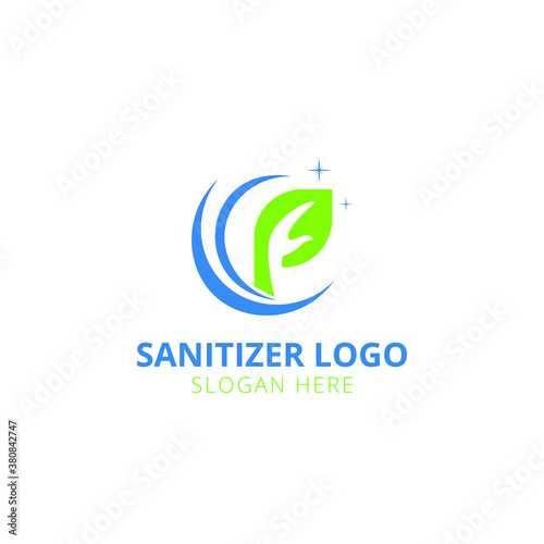 Creative Hand Sanitizer Business Logo Design