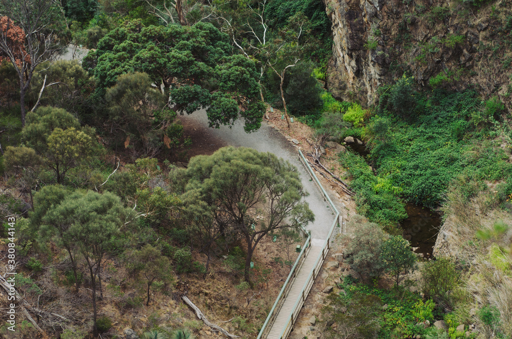 Walking trail in Morialta Conservation Park