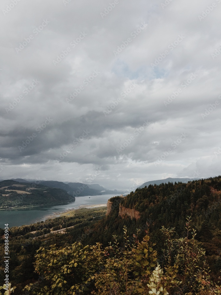 View of the Columbia River Gorge View of the Columbia River Gorge