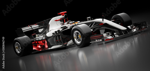 Fotografie Fast racing sportscar. Super car
