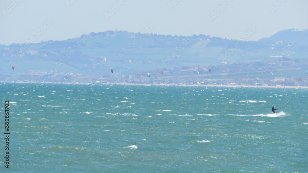Kite surf panoramico