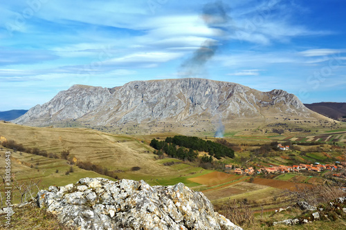 Coltesti Fortress, Transylvania, Romania: Ruins from a Lost Time  photo