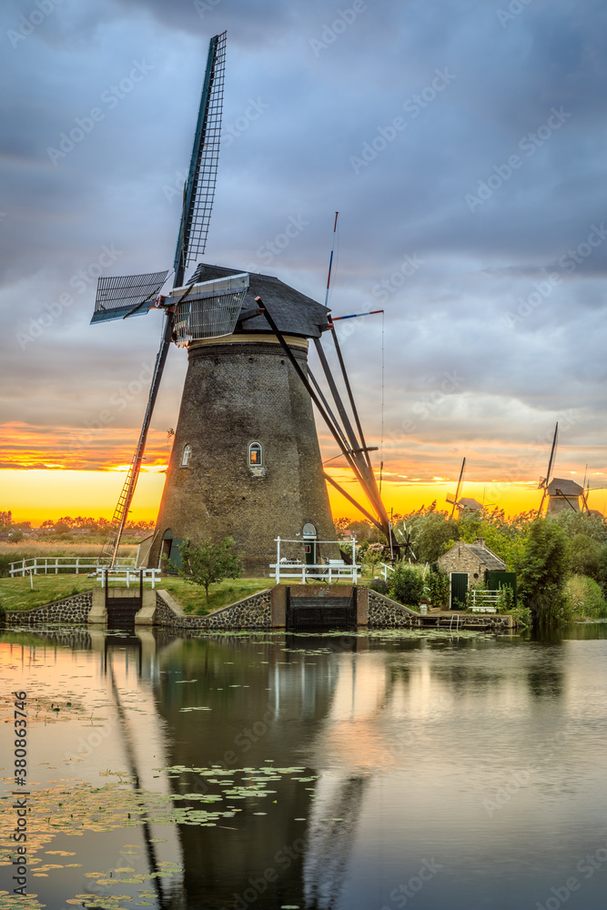 Windmühlen in Kinderdijk - Niederlande