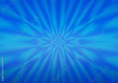 Light BLUE vector glossy abstract background. Creative illustration in halftone style with gradient. The template can be used for your brand book.