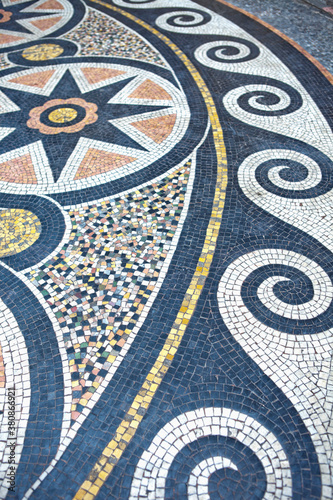 Galerie Vivienne Mosacic Tile Floor photo