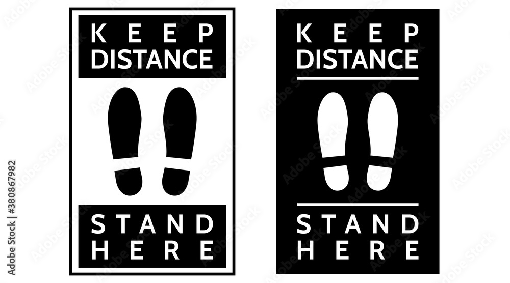 Isolation, protection virus, personal boundaries. Social distance ...