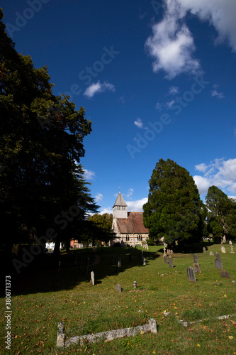 All Saints parish church in the Church of England diocese of Salisbury, building dating back to circa 1190 photo