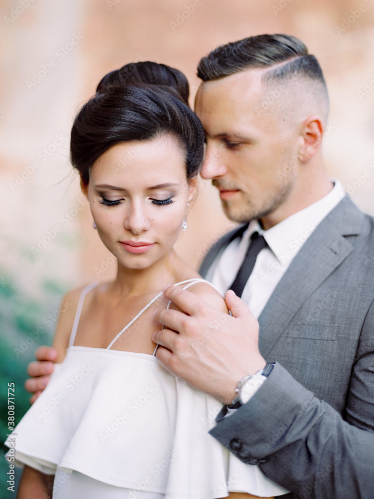 Bride and Groom Portrait Bride and Groom Portrait