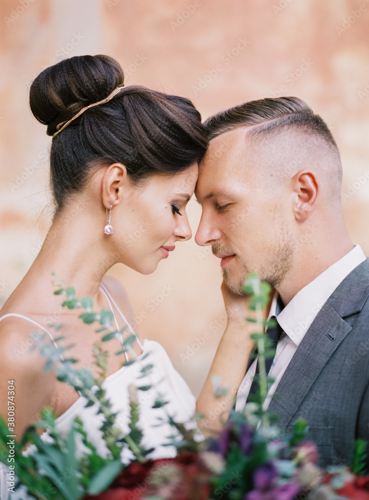 Bride and Groom Portrait Bride and Groom Portrait