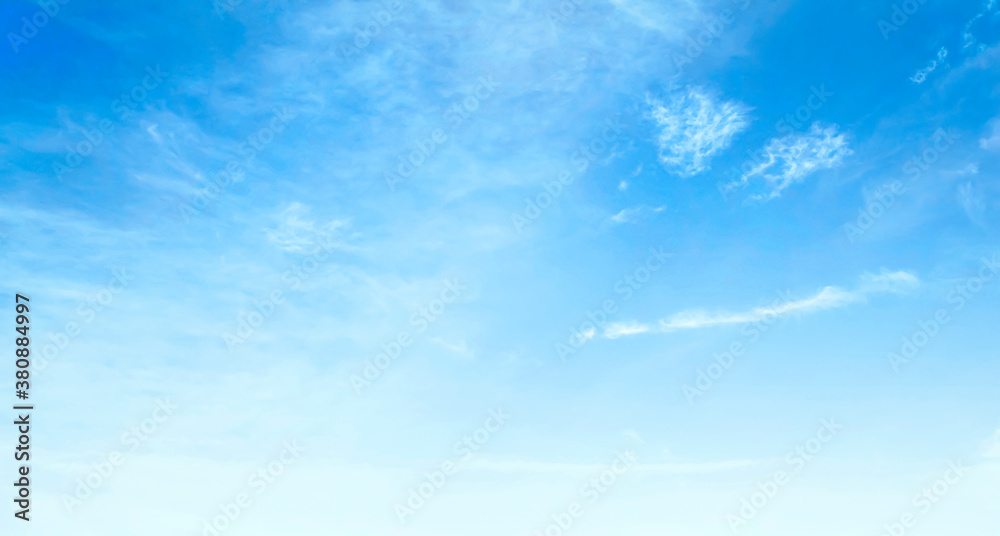Sky nature background concept: Natural sky beautiful blue and white texture background