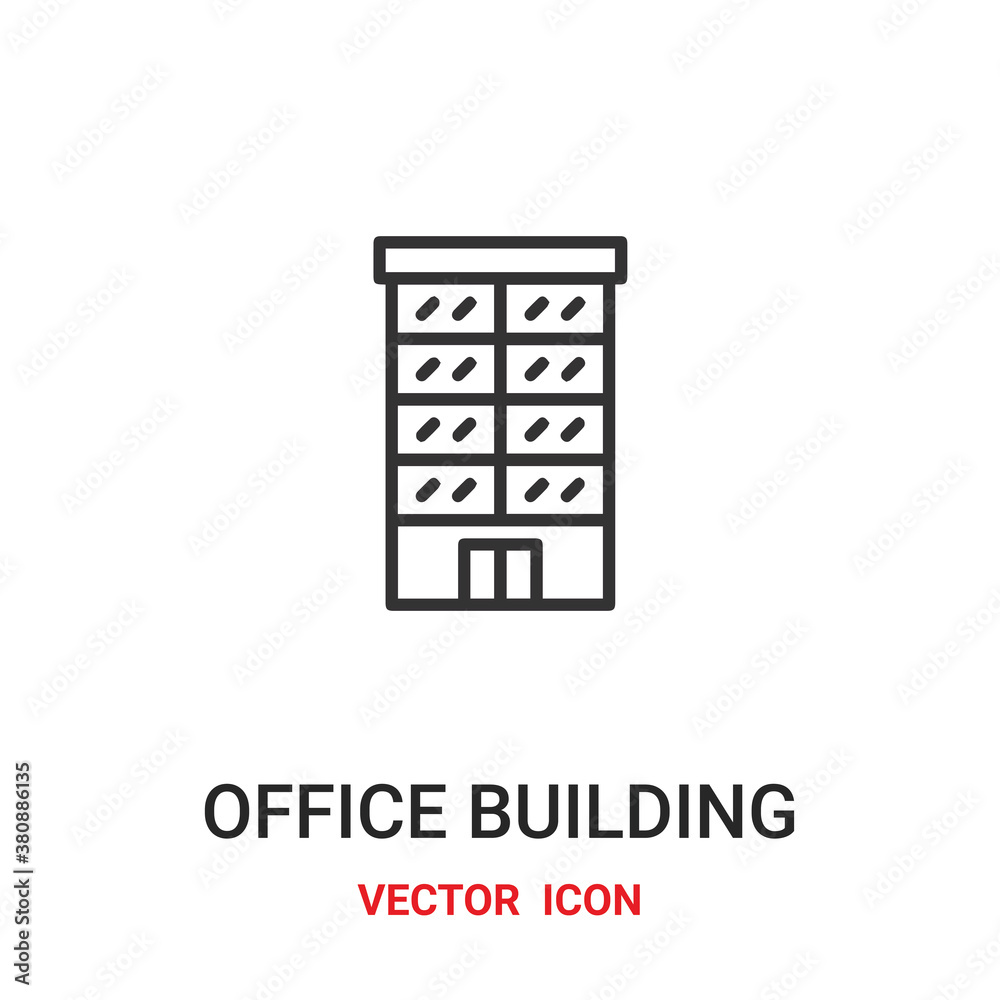 office building icon vector symbol. padlock symbol icon vector for your design. Modern outline icon for your website and mobile app design. office building icon vector symbol. padlock symbol icon vector for your design. Modern outline icon for your website and mobile app design.