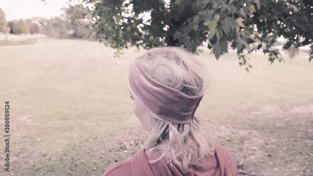 Various angles of slow motion of young lady walking through different areas. Through the woods, through a funky hipster venue. Glidecam stabilized footage Various angles of slow motion of young lady walking through different areas. Through the woods, through a funky hipster venue. Glidecam stabilized footage