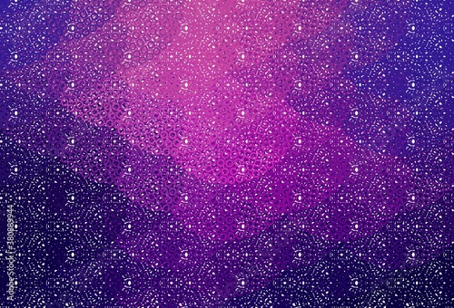 Light Purple vector texture with disks.