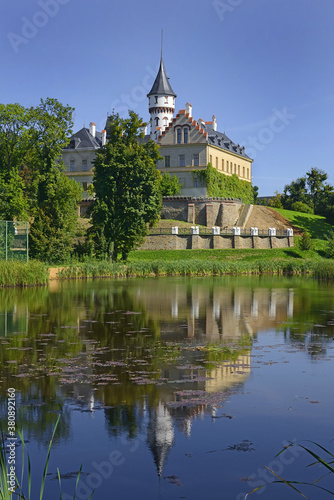 Renaissance old castle Radun, Moravia, Opava region, Silesia, Czech republic. National cultural landmark. photo