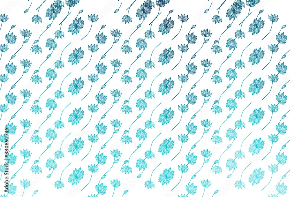 Light BLUE vector hand painted background. Light BLUE vector hand painted background.