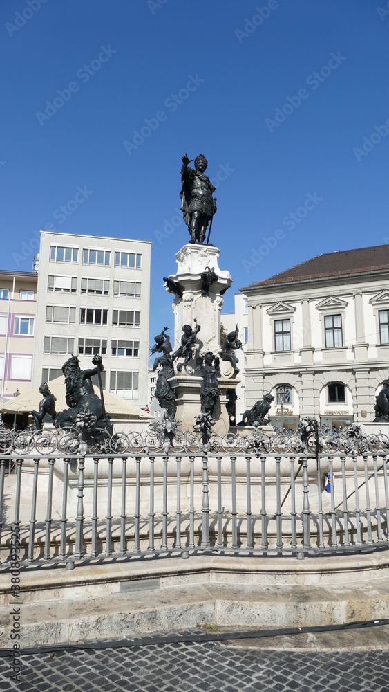 Naklejka premium Augustusbrunnen Augsburg