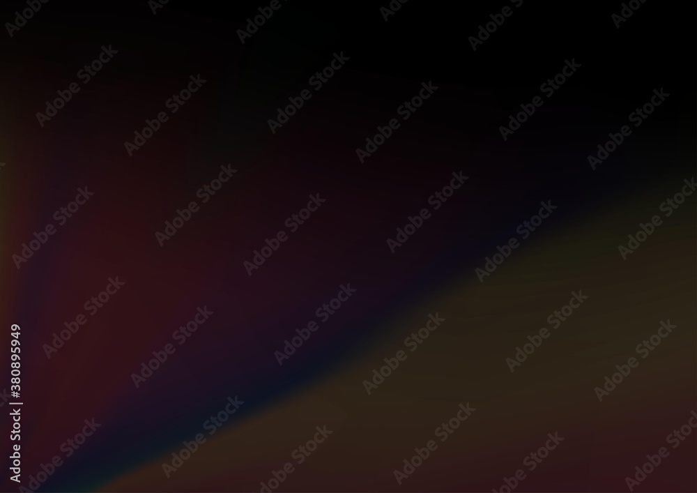 Dark Black vector modern elegant background. A vague abstract illustration with gradient. The background for your creative designs.