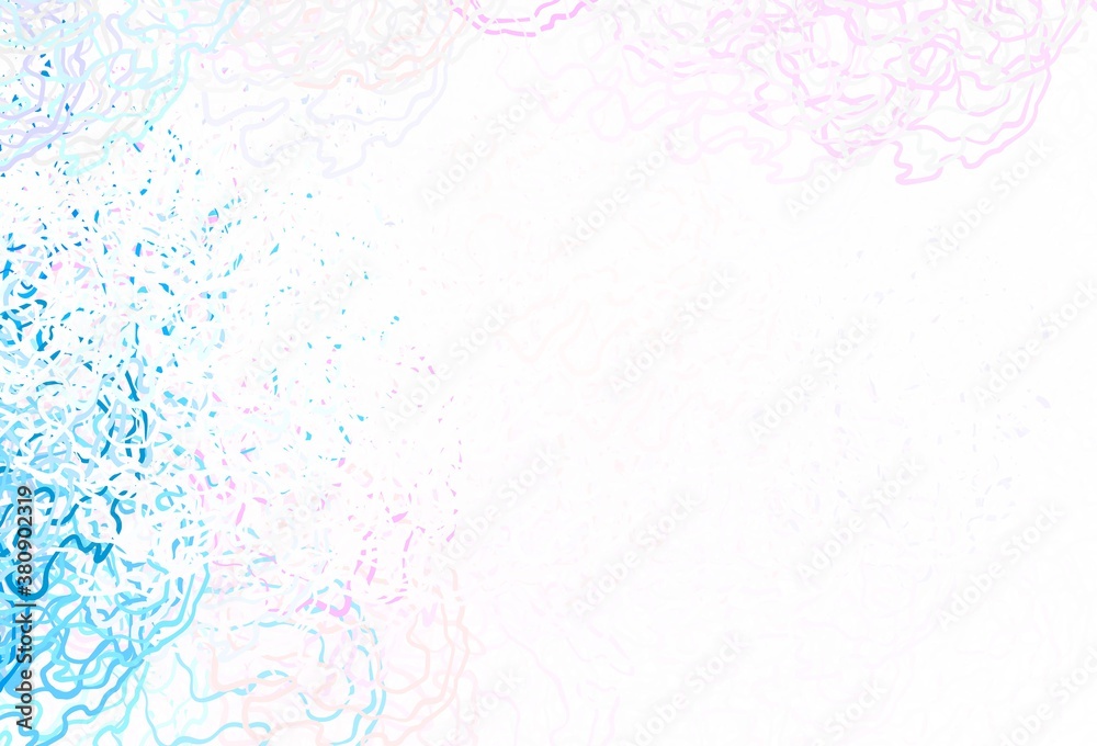 Light Pink, Green vector background with circles, curves. Light Pink, Green vector background with circles, curves.