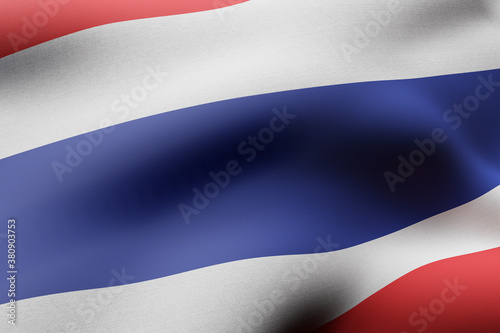 Thailand 3d flag
