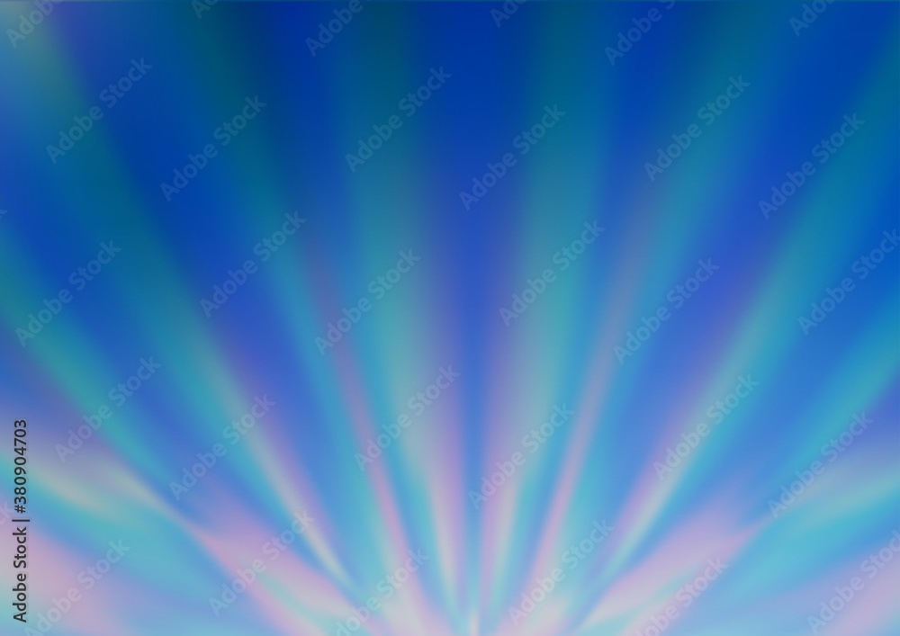 Light BLUE vector blurred shine abstract pattern. Colorful illustration in blurry style with gradient. The best blurred design for your business.