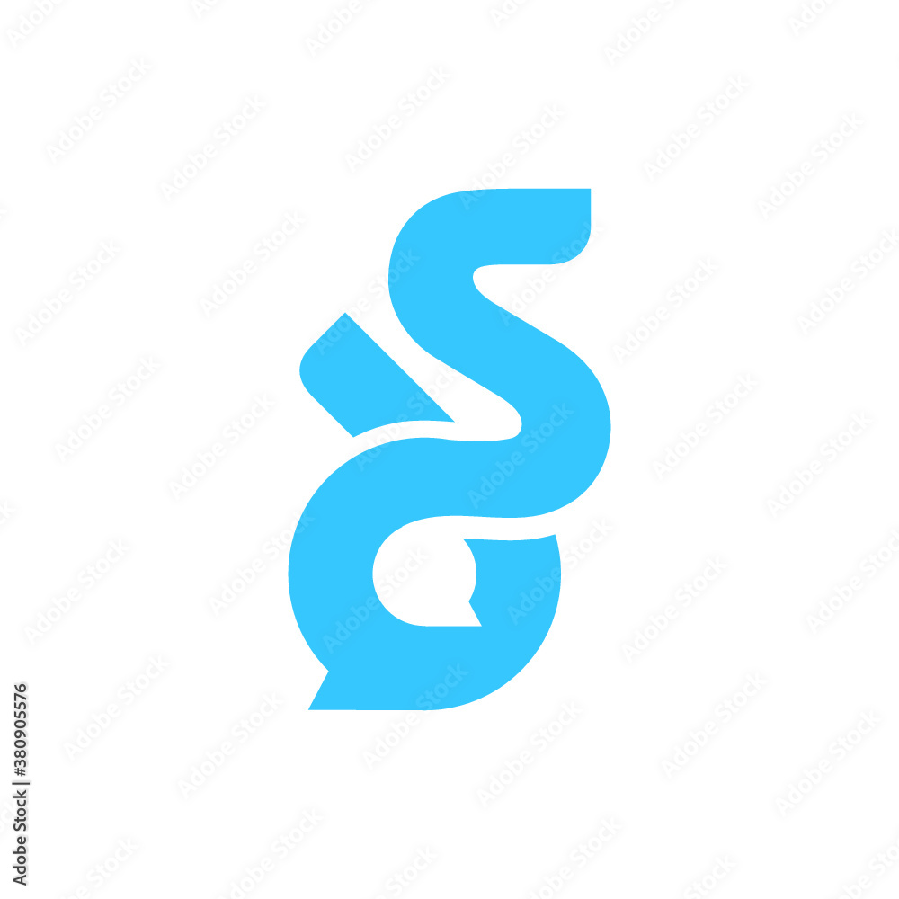 vector D logo alphabet DS icon buble chat illustrations vector D logo alphabet DS icon buble chat illustrations
