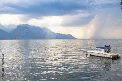 Geneva lake panorama, Switzerland