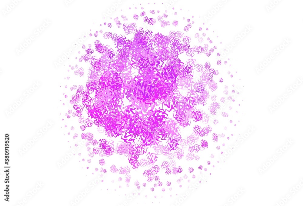 Light Purple vector template with wry lines. Light Purple vector template with wry lines.