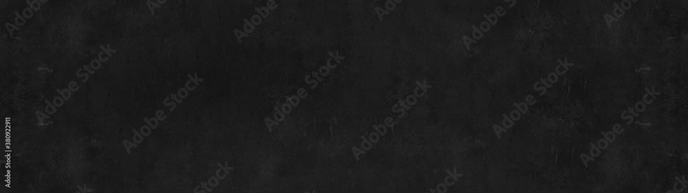Black anthracite stone concrete texture blackboard chalkboard background panorama banner long	